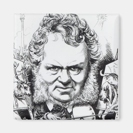 Edwin Landseer Magneet (Voorkant)