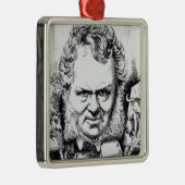 Edwin Landseer Metalen Ornament (Rechts)