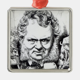 Edwin Landseer Metalen Ornament