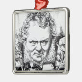 Edwin Landseer Metalen Ornament (Links)