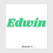 Edwin Sticker (Vel)
