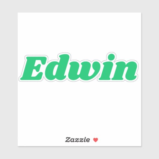 Edwin Sticker (Vel)