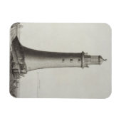 Edystone Lighthouse gegraveerd door Edward Rooker Magneet (Horizontaal)