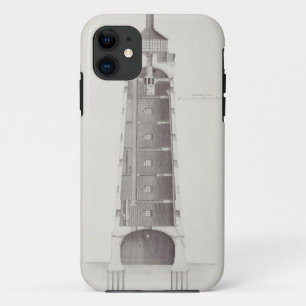 Edystone Lighthouse gegraveerd door John Record (f Case-Mate iPhone Case