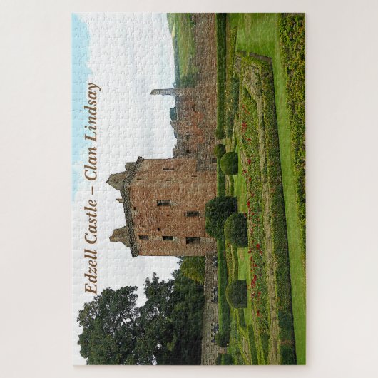 Edzell Castle Scotland - Clan Lindsay Legpuzzel (Verticaal)
