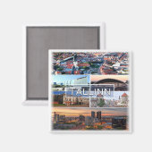EE004 TALLINN Estland - Fridge Magneet (Voorkant / Achterkant)