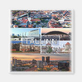EE004 TALLINN Estland - Fridge Magneet (Voorkant)