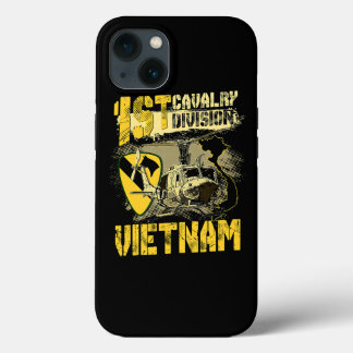 EE1 Huey Helikopter 1st Cavalry Division Vietnam V Case-Mate iPhone Case
