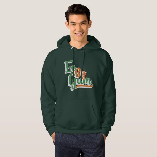 Ee by Gum, Yorkshire Dialect, Slang, Engels Hoodie (Voorkant volledig)