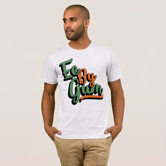 Ee by Gum, Yorkshire Dialect, Slang, Engels T-shirt (Voorkant volledig)