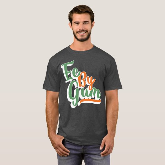 Ee by Gum, Yorkshire Dialect, Slang, Engels T-shirt (Voorkant volledig)