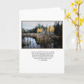 EE Cummings citaat Cattails en Lariksen Kaart (Gele Bloem)