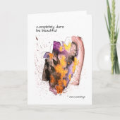 ee cummings durft volledig een lege kaart te citer (Voorkant)