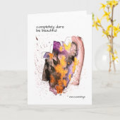 ee cummings durft volledig een lege kaart te citer (Gele Bloem)