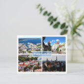 EE Tallin - Old City - Harbour - Viru Gate - Kiek Briefkaart (Staand voorkant)