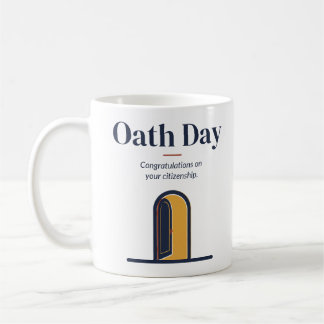 Eed Dag Burgerschap Felicitaties Mok