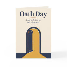 Eed Dag Staatsburgerschap Felicitatiekaart