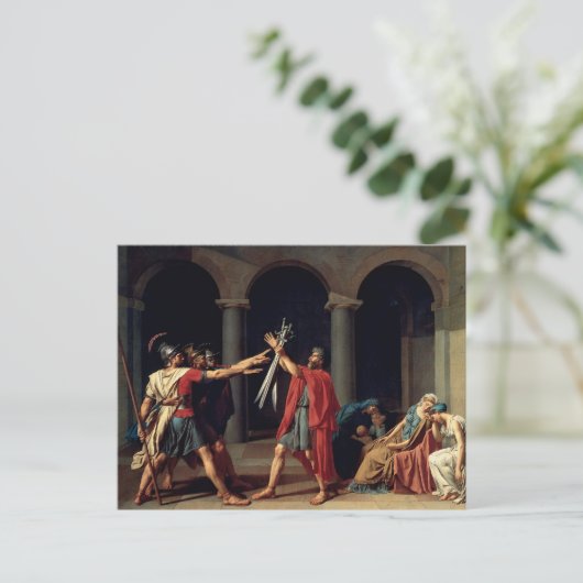 Eed der Horatii Briefkaart (Staand voorkant)