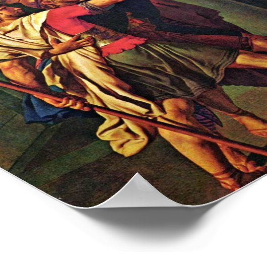 eed van David Jacques-Louis (beste Q) Poster (Hoek)