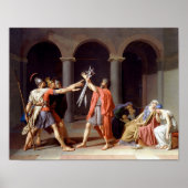eed van de heer Horatii - Jacques-Louis David -178 Poster (Voorkant)