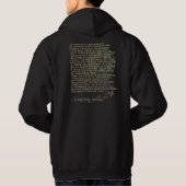 Eed van de vrouw van een Amerikaanse soldaat Hoodie (Achterkant)