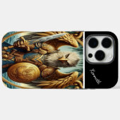 Eed van Eagle Knight Case-Mate iPhone Case (Achterkant (horizontaal))