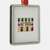 Eeducatie van kleine mensen metalen ornament (Rechts)