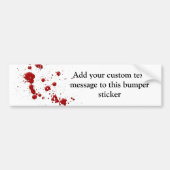 Eeew, is dat bloed op je bumpersticker (Voorkant)