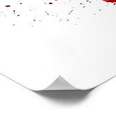 Eeew, is dat bloed op je poster (Hoek)