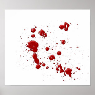 Eeew, is dat bloed op je poster