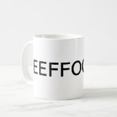EEFFOC-MOK KOFFIEMOK (Voorkant links)