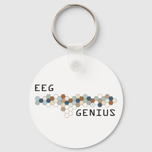 EEG Genius Sleutelhanger (Voorkant)