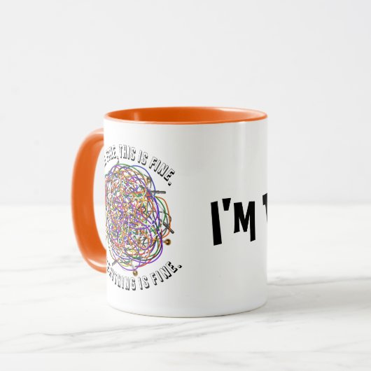 EEG Ik ben Wired Mok (Voorkant links)