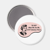 EEG-technicus Voice Magneet (Voorkant / Achterkant)