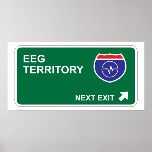EEG Volgende uitgang Poster (Voorkant)