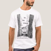 EEI-bus in het roodbos t-shirt (Voorkant)