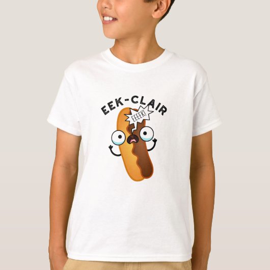 Eek-clair Grappige Eclair grap T-shirt (Voorkant)