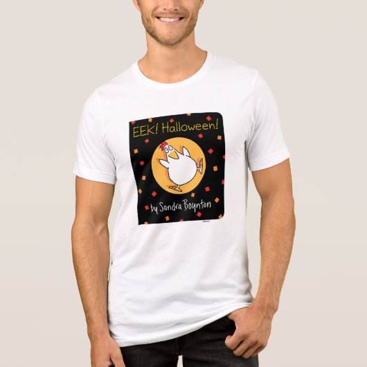 EEK! HALLOWEEN! BOOK HOESJE Sandra Boynton Tri-Blend Shirt (Voorkant)