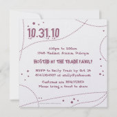 Eek Halloween-uitnodigingen Kaart (Achterkant)