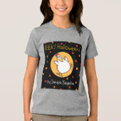 EEK! HALLOWEEN van Sandra Boynton. Tri-Blend Shirt (Voorkant)