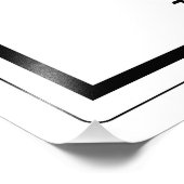 Eek van het teken van het teken van tin-element foto afdruk (Hoek)