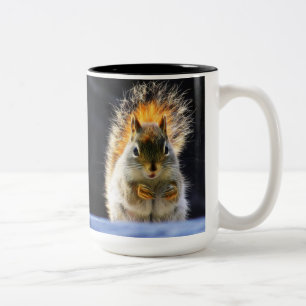 Eekhoorn 001 tweekleurige koffiemok