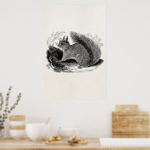  Eekhoorn 1800 Eekhoorns Poster (Keuken)