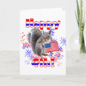 Eekhoorn 4 juli kaart (Voorkant)