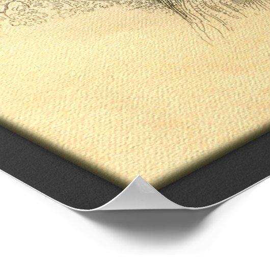  eekhoorn afdrukken poster (Hoek)