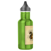 eekhoorn afdrukken waterfles (Links)