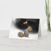 Eekhoorn Afstuderen Gefeliciteerd Kaart (Voorkant)