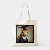 Eekhoorn Afstuderen Tote Bag (Achterkant)