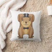 Eekhoorn als bruidegom met pak kussen (Deken)