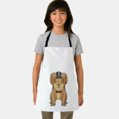 Eekhoorn als bruidegom met pak schort (Insitu)